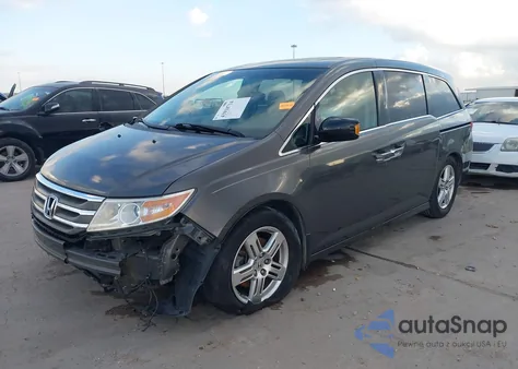 2012 Honda Odyssey Touring/Touring Elite from USA, damaged, VIN 5FNRL5H99CB082167